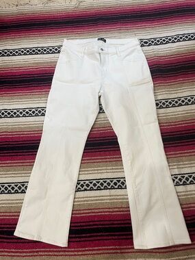 GAP Cream (optic white) Denim Baby Boot Jeans 34/18R STRETCHY